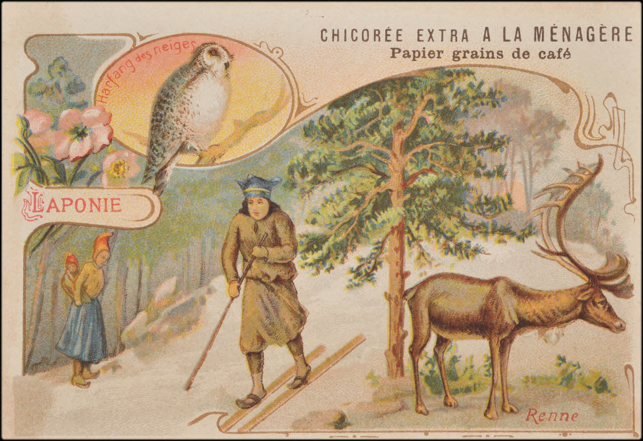 Romanet carte réclame chromo Paris 1877-1907 1995.1.657.19 Photo