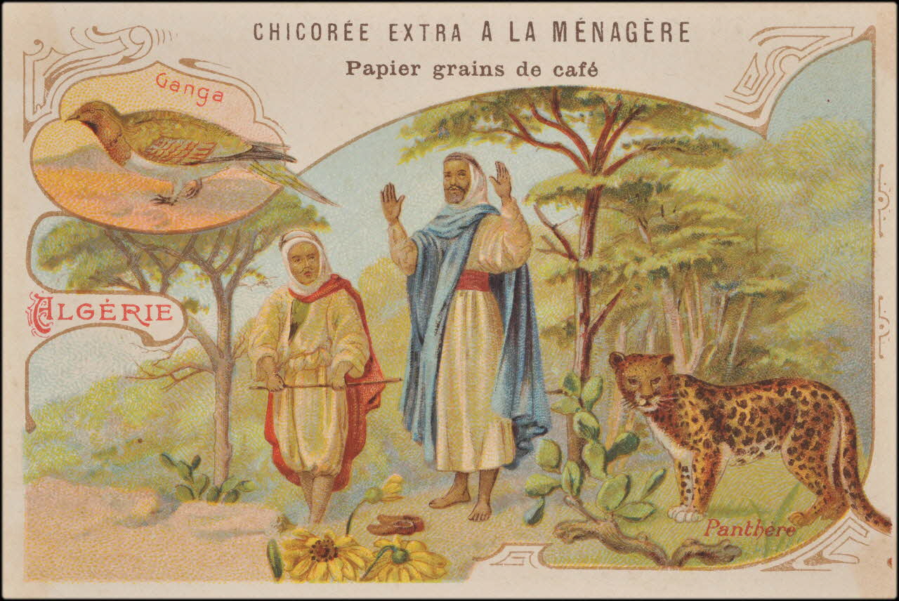 Romanet carte réclame chromo Paris 1877-1907 1995.1.657.2 Photo