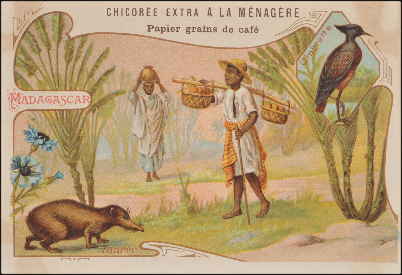 Romanet carte réclame chromo Paris 1877-1907 1995.1.657.20 Photo