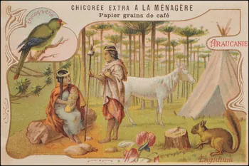 Romanet carte réclame chromo Paris 1877-1907 1995.1.657.4 Photo