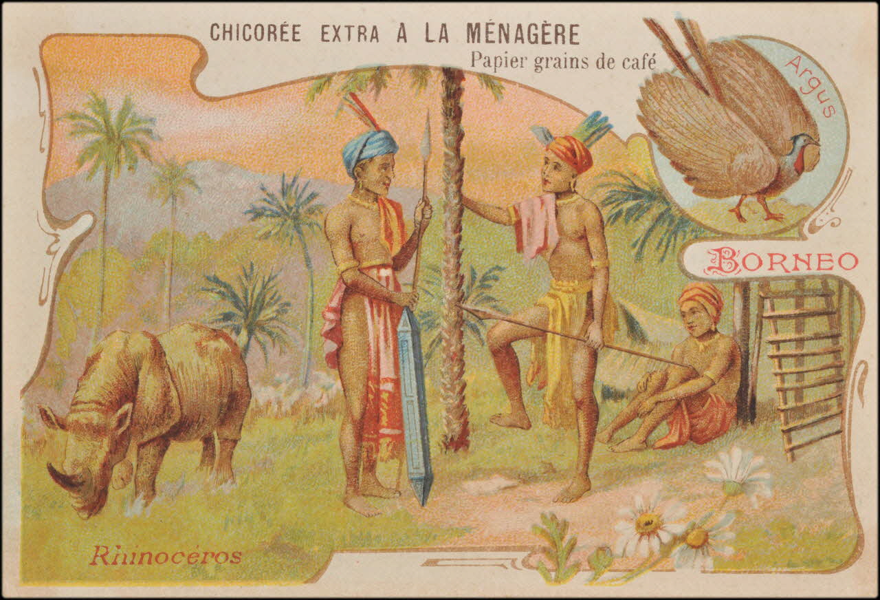 Romanet carte réclame chromo Paris 1877-1907 1995.1.657.6  Photo
