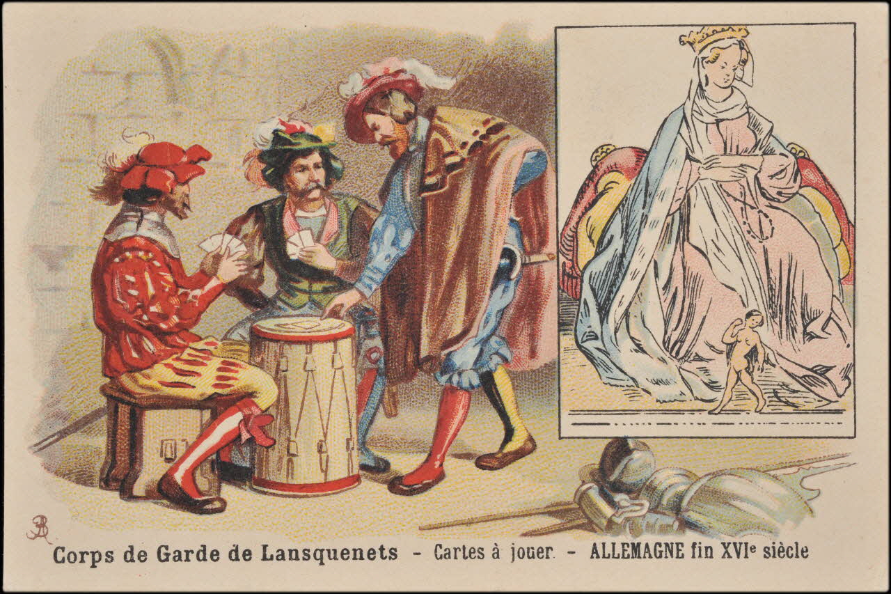 Romanet carte réclame chromo Paris 1877-1907 1995.1.658.1 Photo