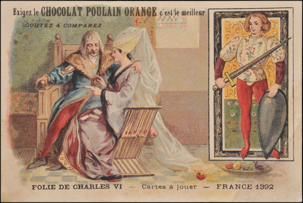 Romanet carte réclame chromo Paris 1877-1907 1995.1.658.2 Photo