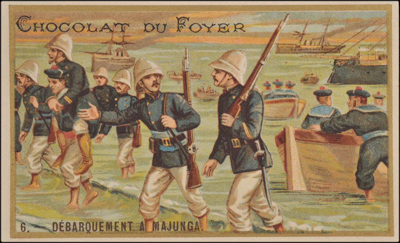 Romanet carte réclame chromo Paris 1877-1907 1995.1.660.6 Photo