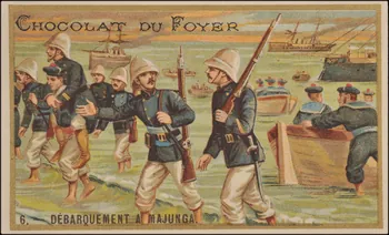 Romanet carte réclame chromo Paris 1877-1907 1995.1.660.6 Photo