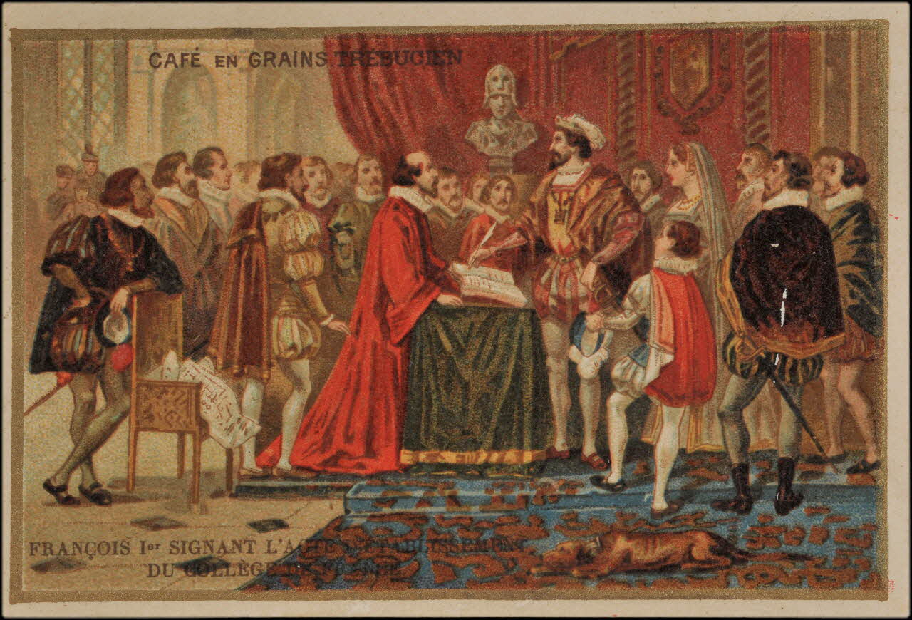 Romanet carte réclame chromo Paris 1877-1907 1995.1.661.1 Photo