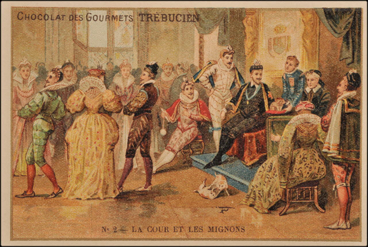 Romanet carte réclame chromo Paris 1877-1907 1995.1.662.2 Photo