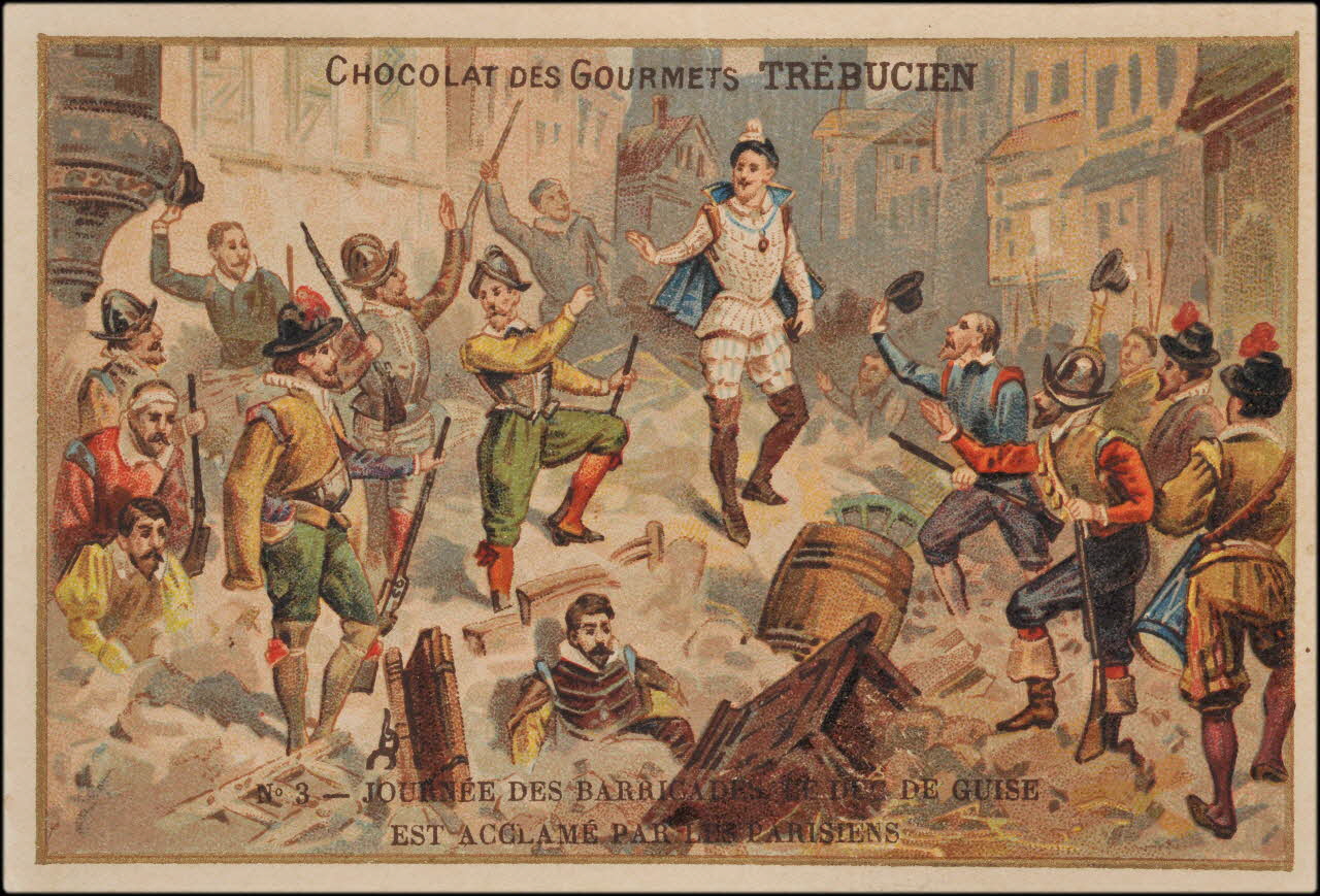 Romanet carte réclame chromo Paris 1877-1907 1995.1.662.3 Photo