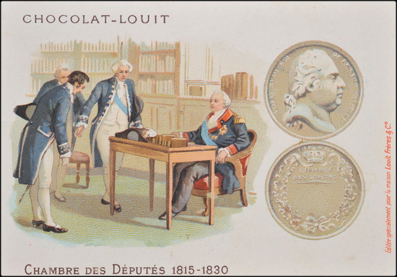 Romanet carte réclame chromo Paris 1877-1907 1995.1.663.5 Photo