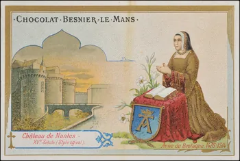 Bourdichon Jehan ; Romanet carte réclame chromo Paris 1877-1907 1995.1.664.11 Photo