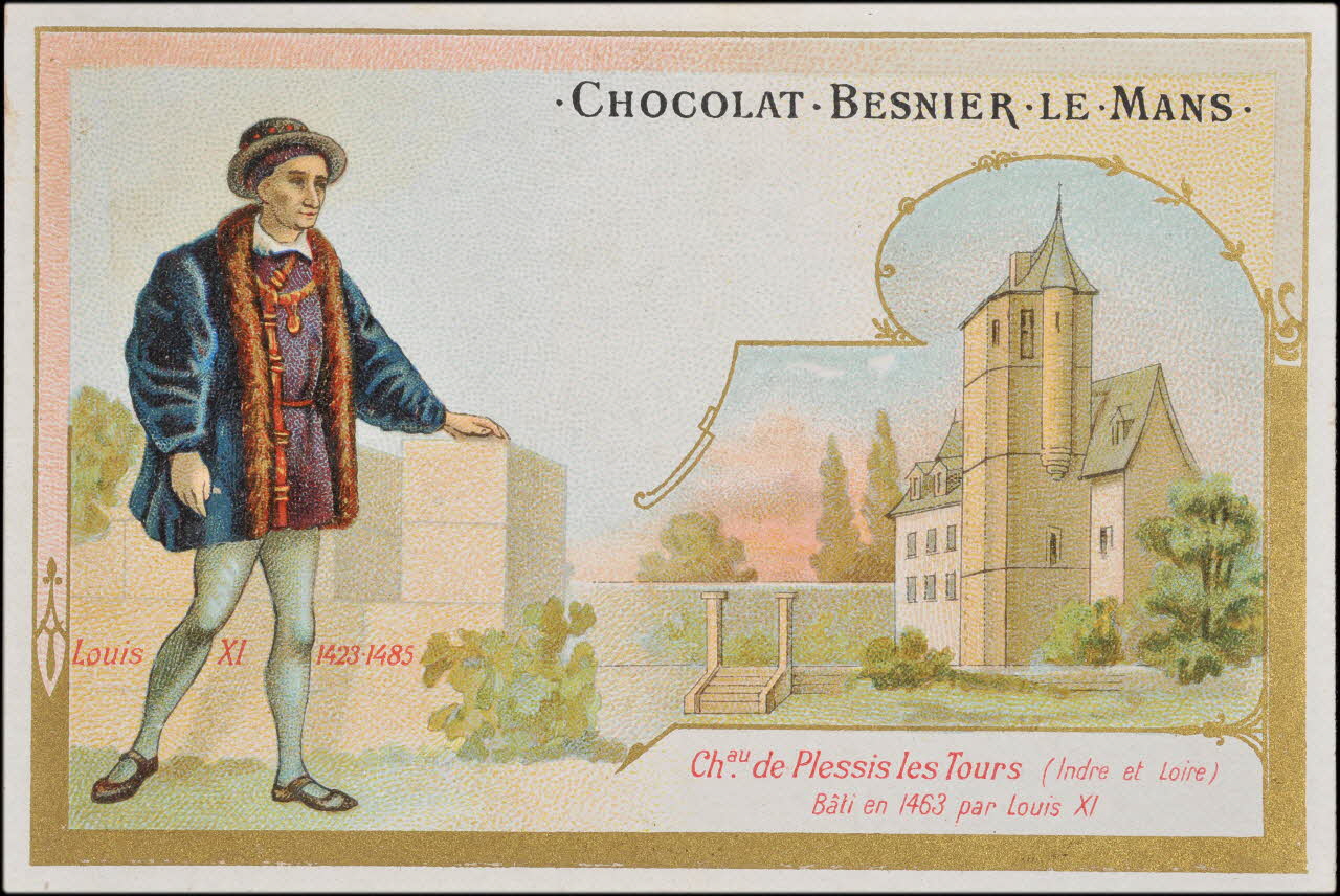 Romanet carte réclame chromo Paris 1877-1907 1995.1.664.14 Photo