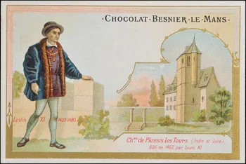 Romanet carte réclame chromo Paris 1877-1907 1995.1.664.14 Photo