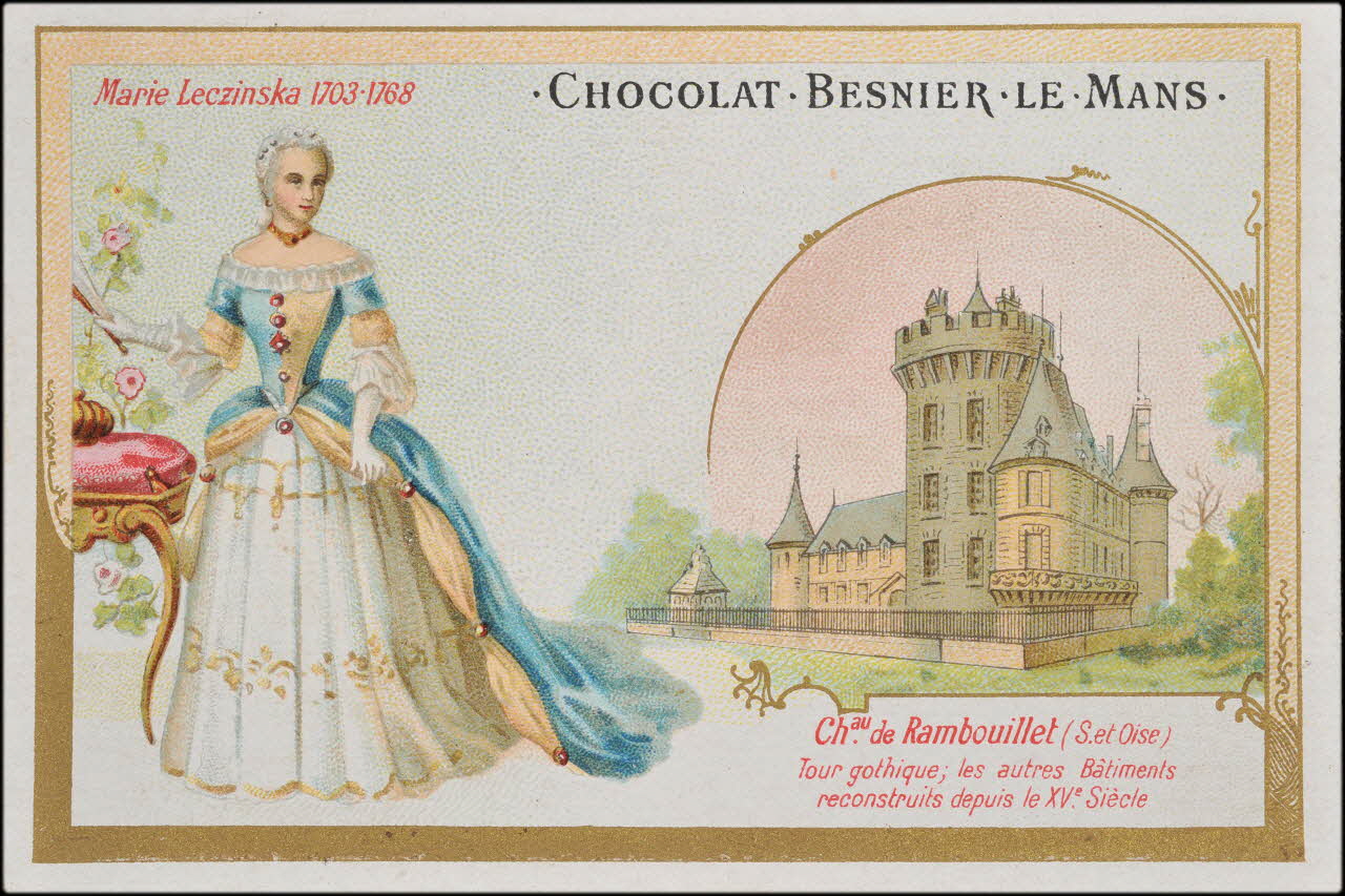 Romanet carte réclame chromo Paris 1877-1907 1995.1.664.15 Photo