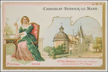 Romanet carte réclame chromo Paris 1877-1907 1995.1.664.16 Photo