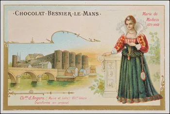 Romanet carte réclame chromo Paris 1877-1907 1995.1.664.2 Photo