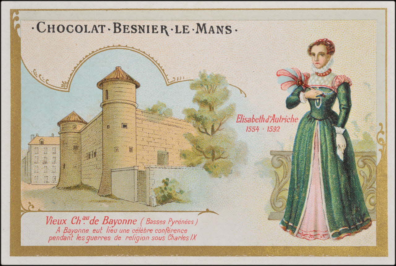 François Clouet ; Romanet carte réclame chromo Paris 1877-1907 1995.1.664.24 Photo