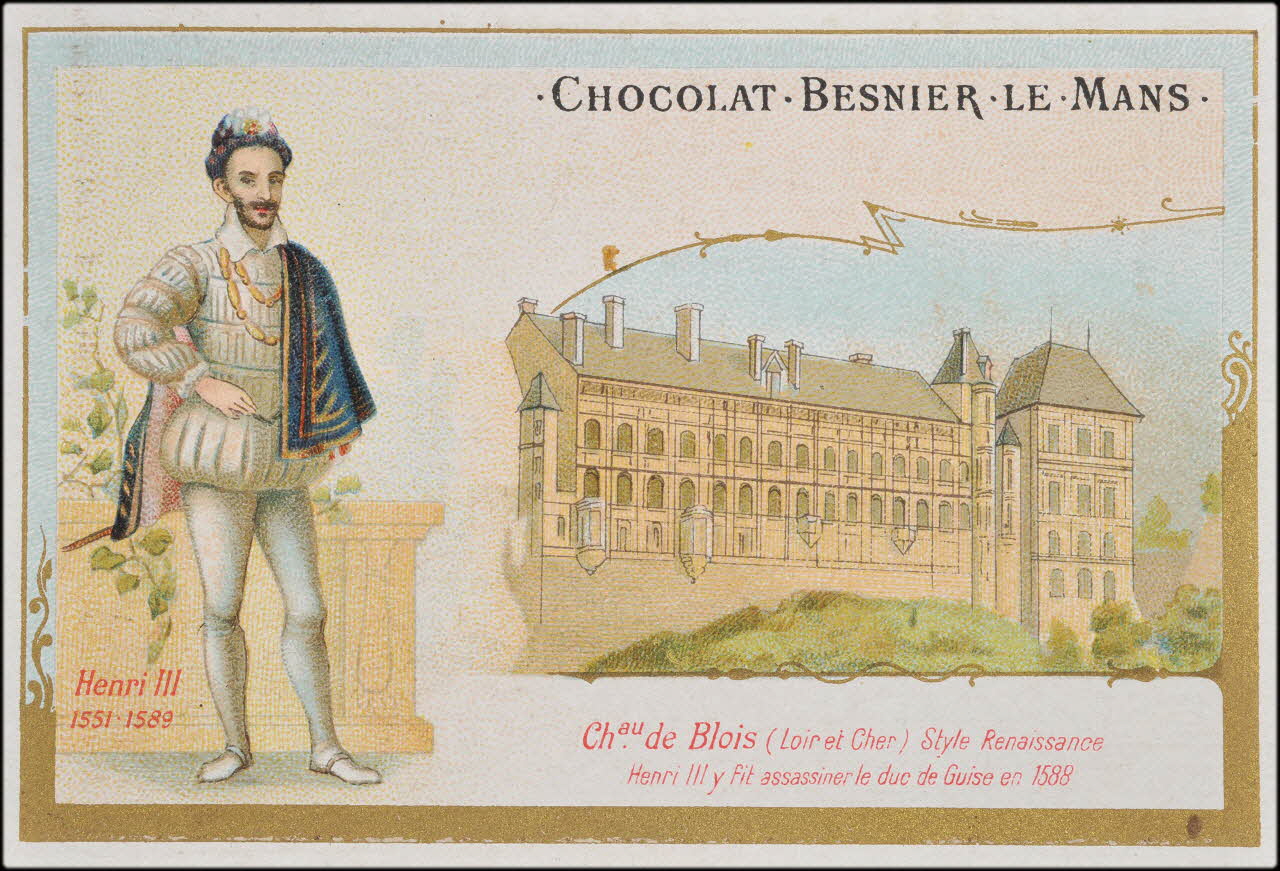 Romanet carte réclame chromo Paris 1877-1907 1995.1.664.4 Photo