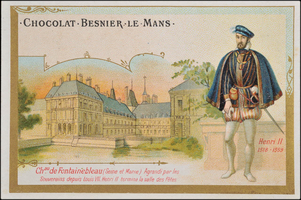 François Clouet ; Romanet carte réclame chromo Paris 1877-1907 1995.1.664.8 Photo