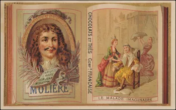 Romanet carte réclame chromo Paris 1877-1907 1995.1.665.1 Photo