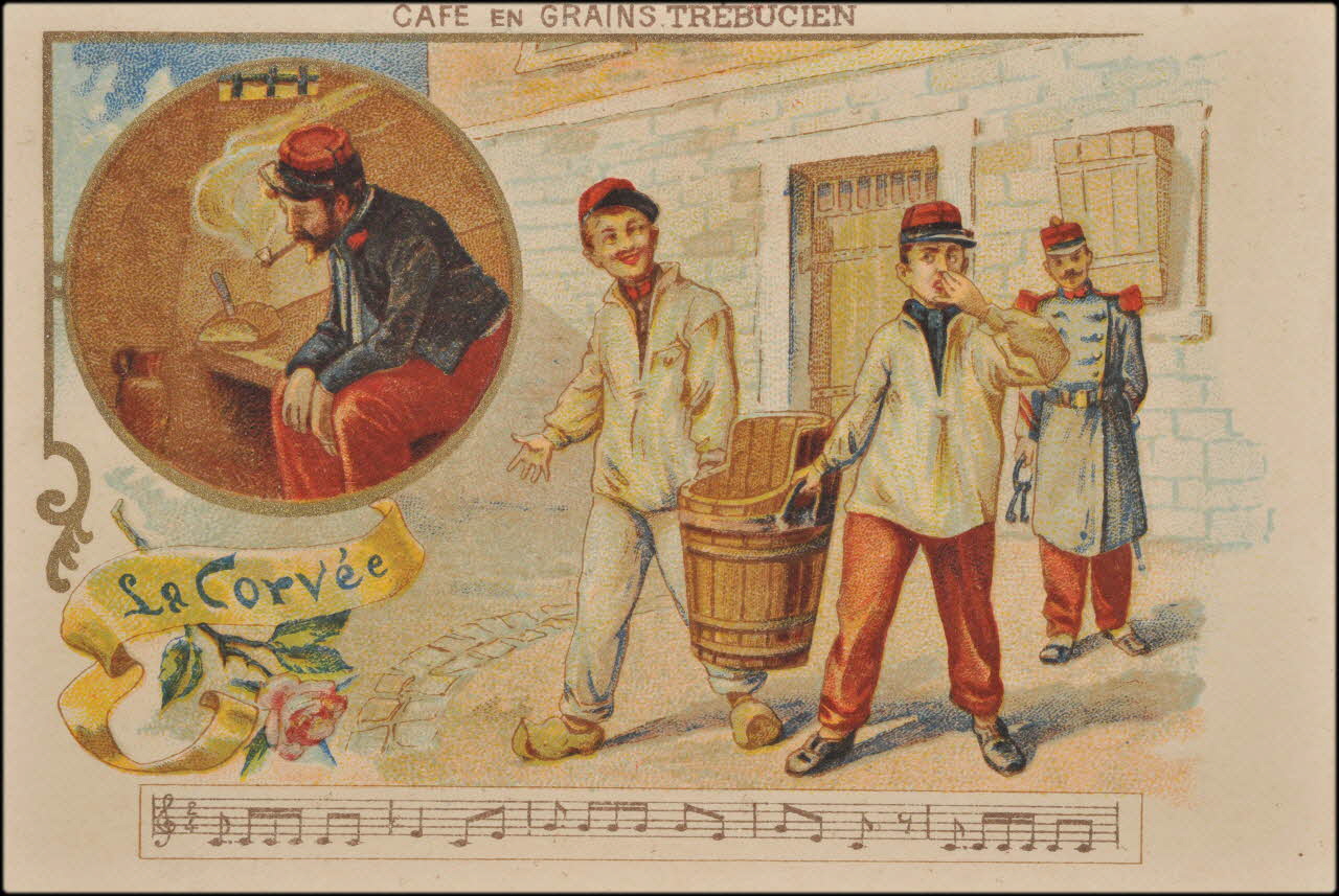 Romanet carte réclame chromo Paris 1877-1907 1995.1.668.3 Photo