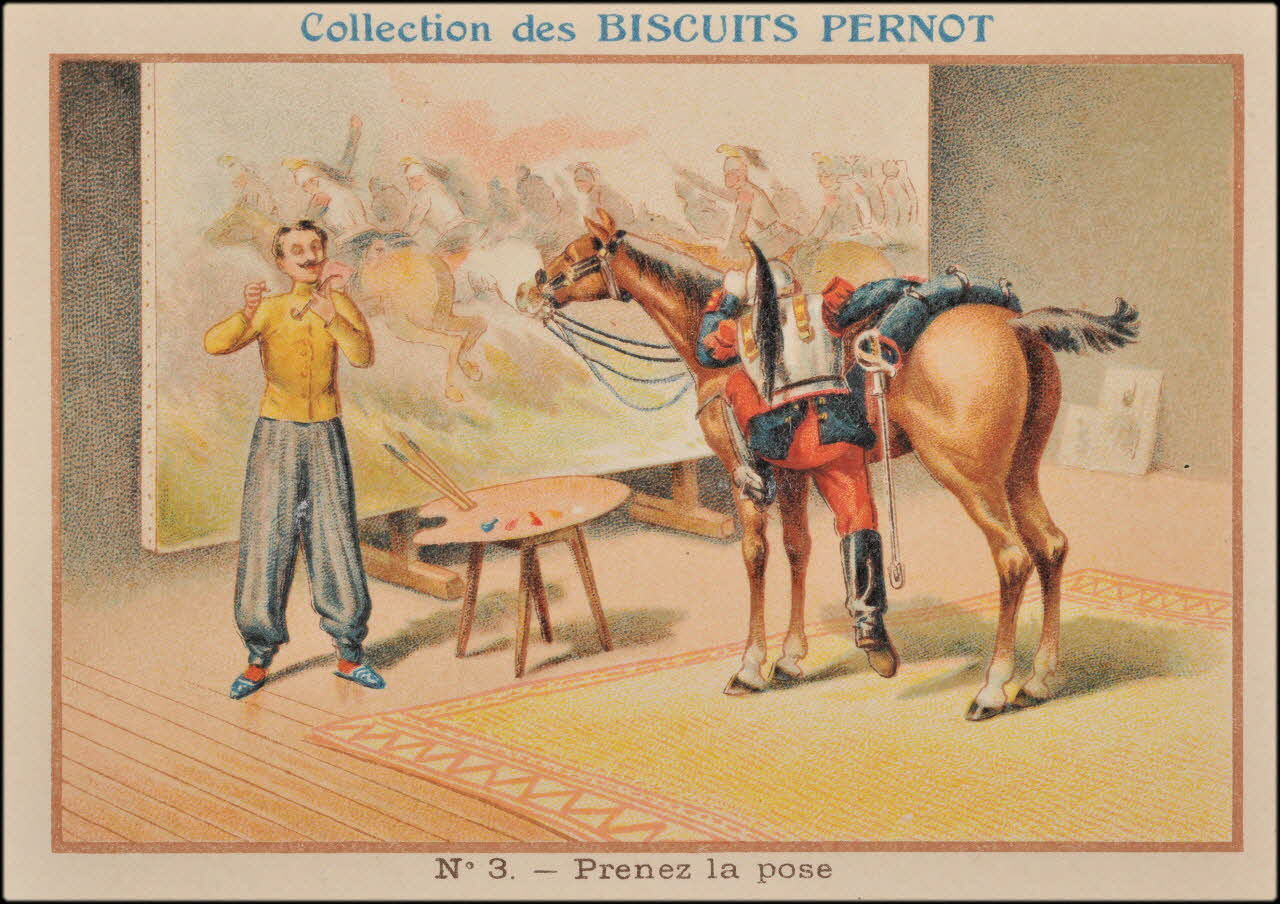 Romanet carte réclame chromo Paris 1877-1907 1995.1.669.3 Photo