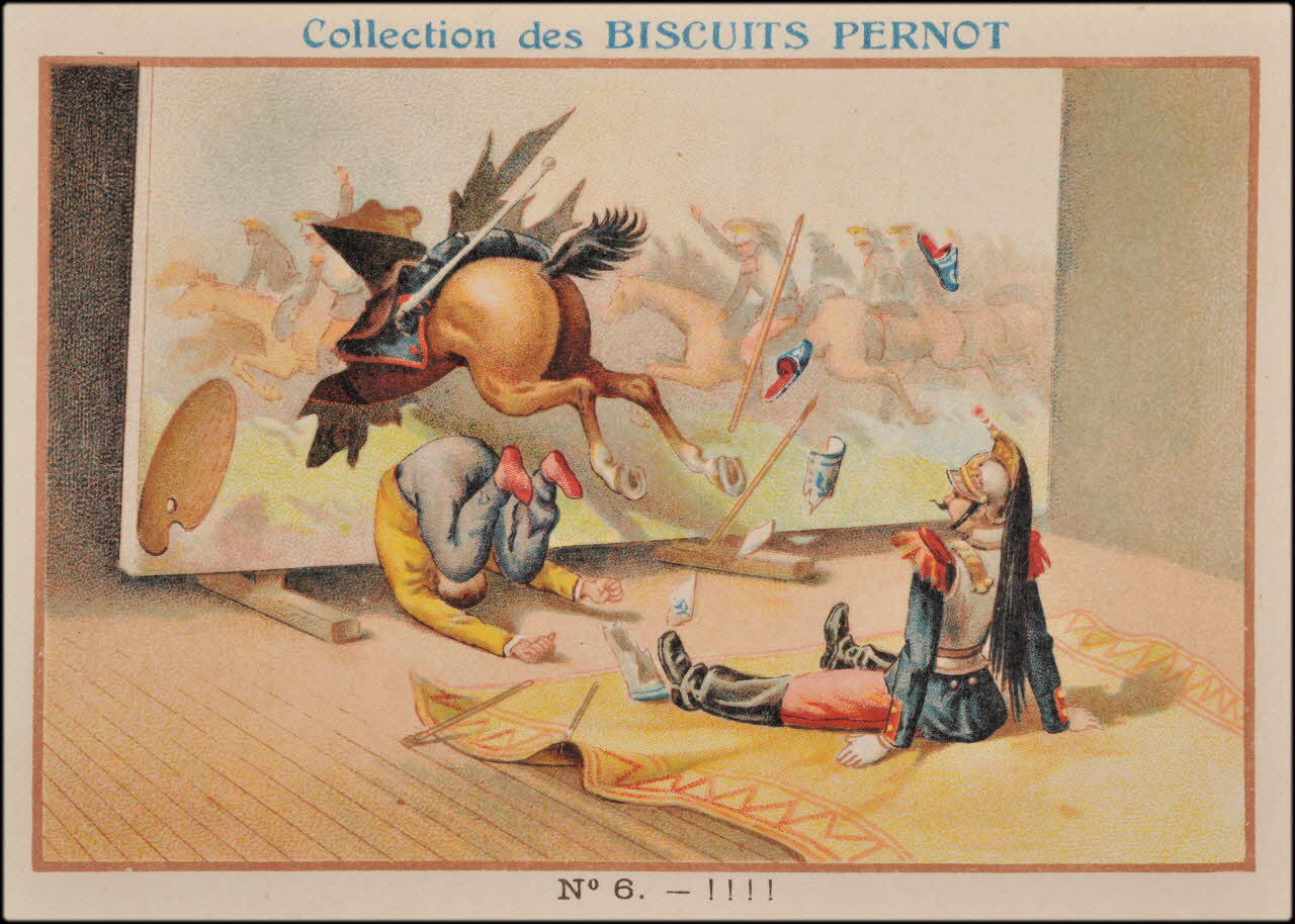 Romanet carte réclame chromo Paris 1877-1907 1995.1.669.6 Photo