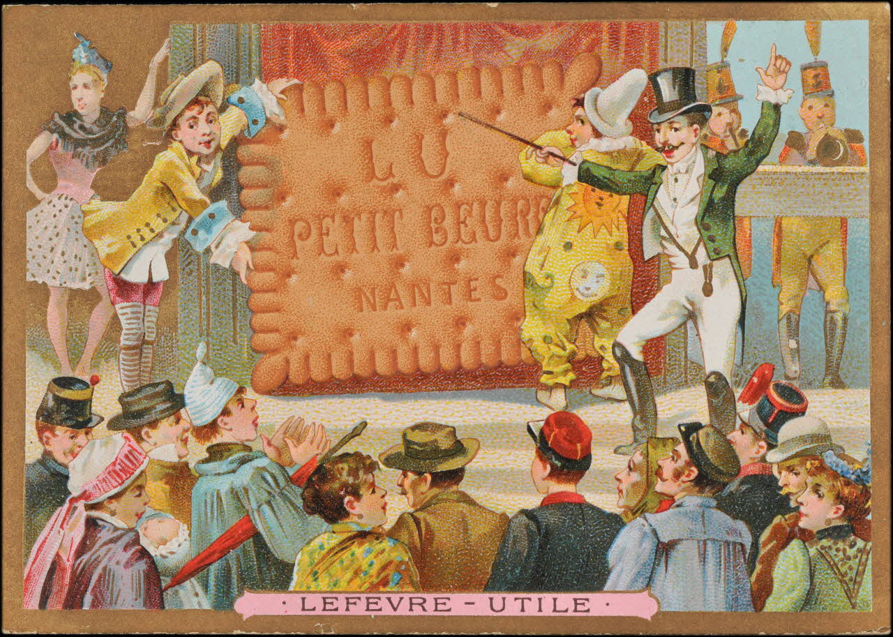 Romanet carte réclame chromo Paris 1877-1907 1995.1.670.3 Photo