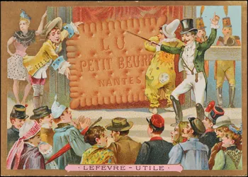 Romanet carte réclame chromo Paris 1877-1907 1995.1.670.3 Photo