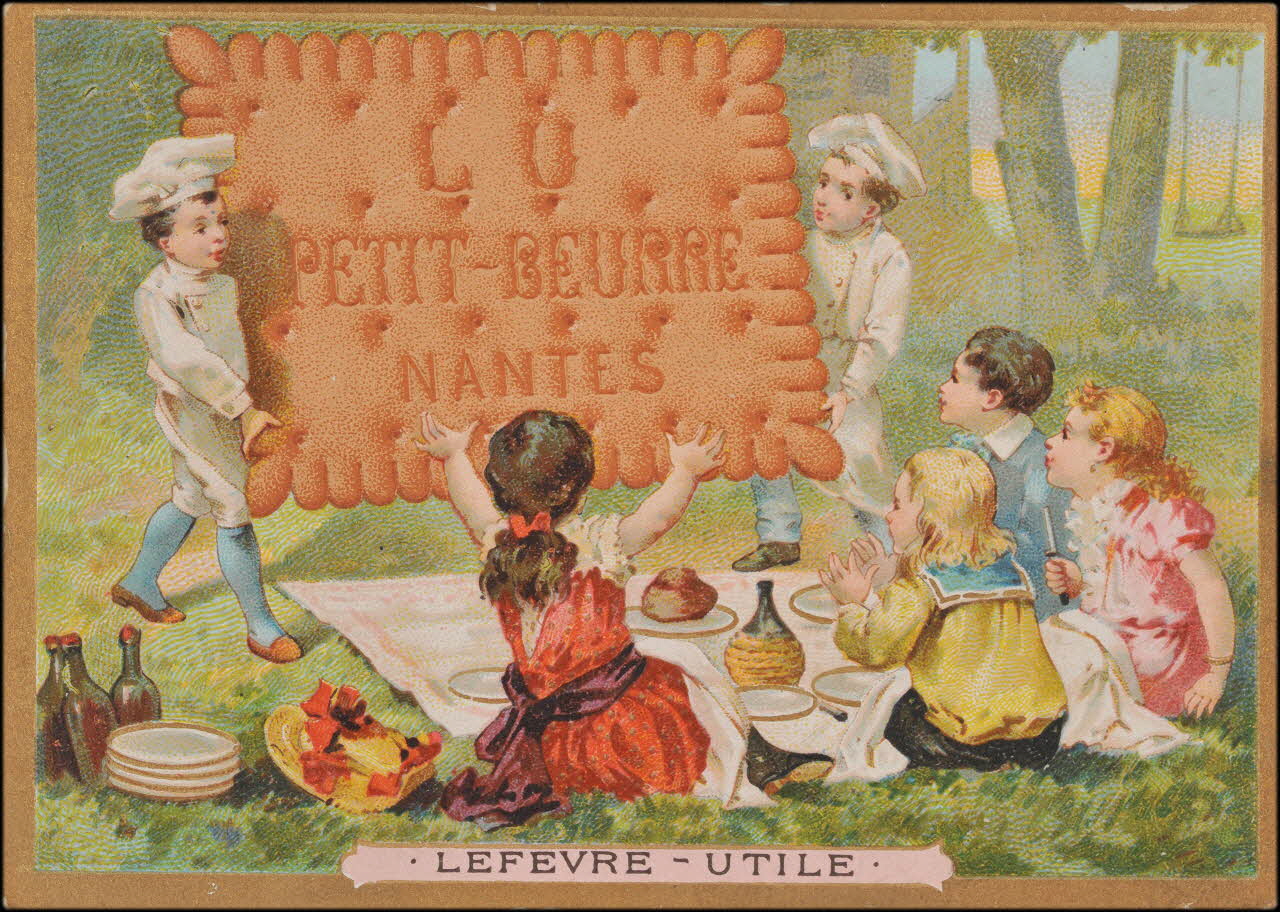 Romanet carte réclame chromo Paris 1877-1907 1995.1.670.4 Photo