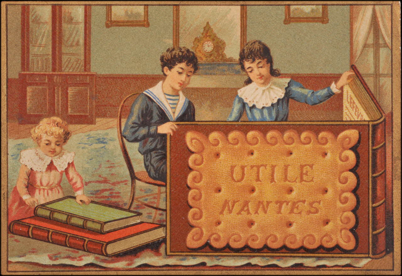 Romanet carte réclame chromo Paris 1877-1907 1995.1.670.9 Photo