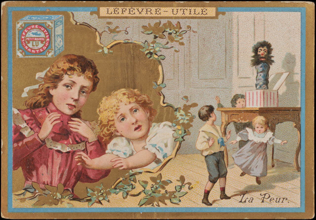 Romanet carte réclame chromo Paris 1877-1907 1995.1.671.6 Photo