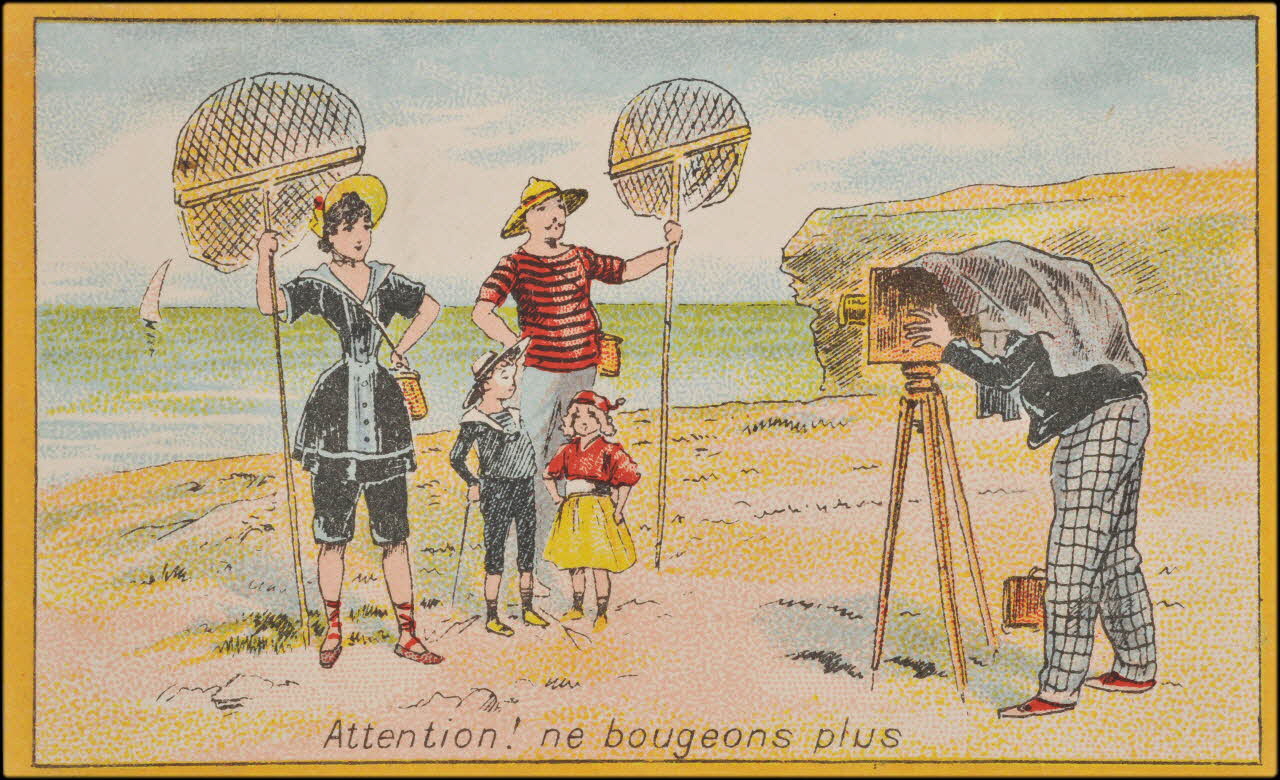 Romanet carte réclame chromo Paris 1877-1907 1995.1.672.1 Photo