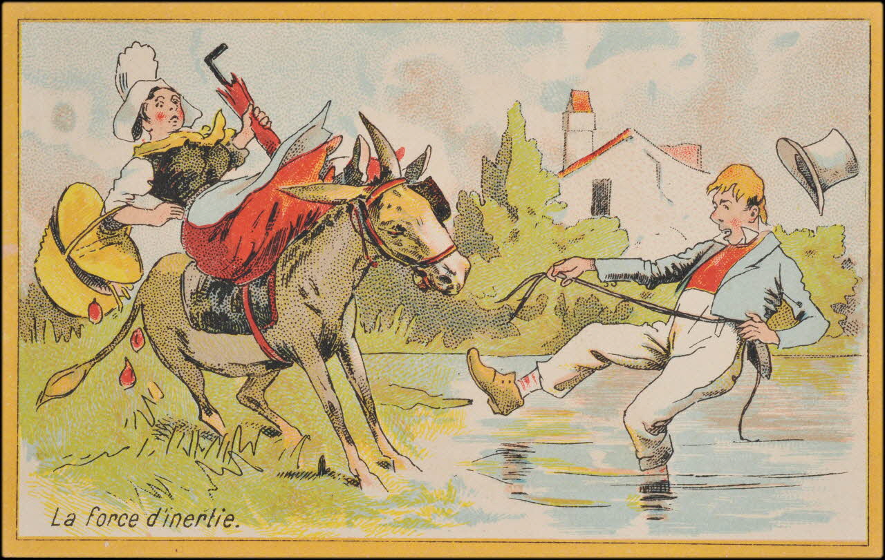 Romanet carte réclame chromo Paris 1877-1907 1995.1.672.13 Photo