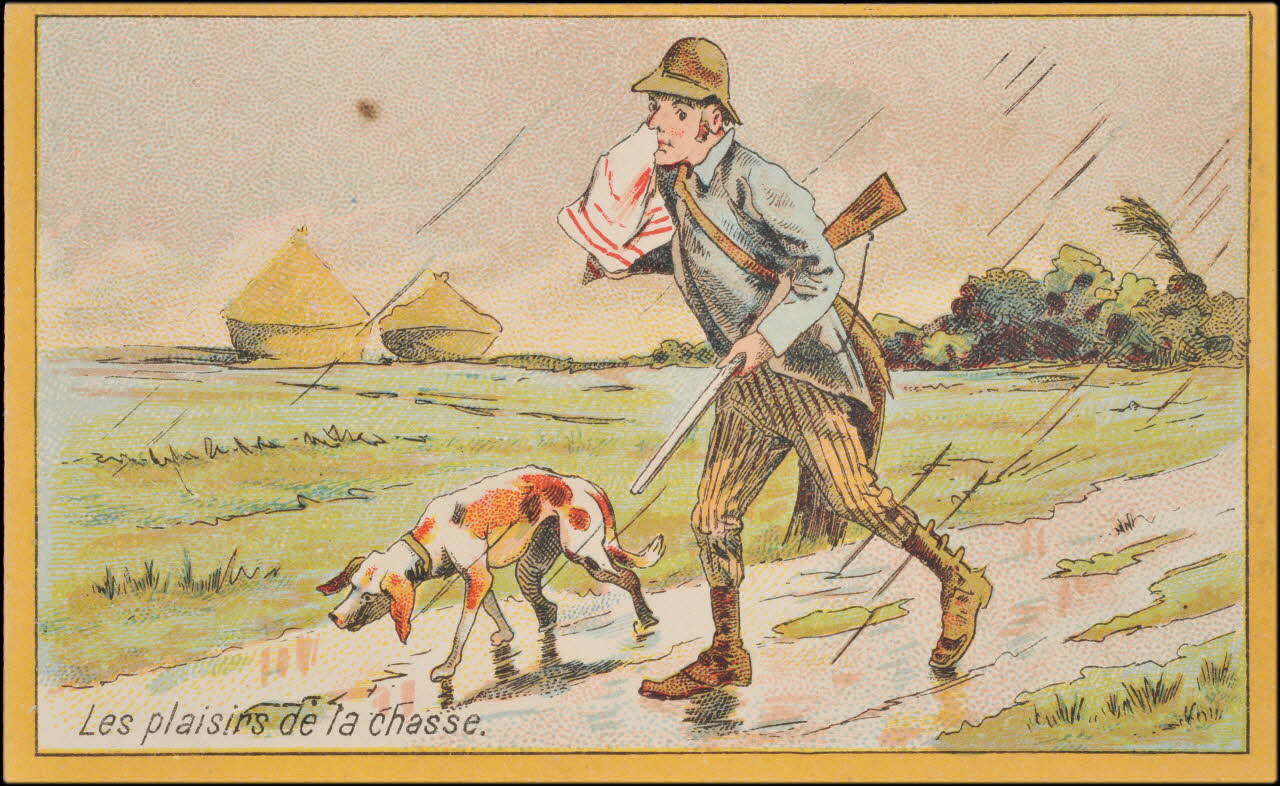 Romanet carte réclame chromo Paris 1877-1907 1995.1.672.17 Photo