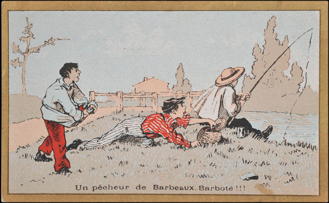 Bergier A. carte réclame chromo Paris 1877-1907 1995.1.673.10 Photo