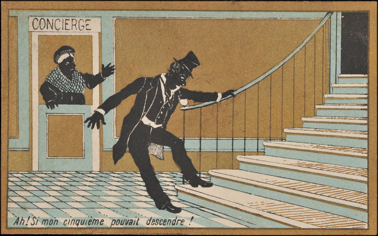 Romanet carte réclame chromo Paris 1877-1907 1995.1.674.1 Photo