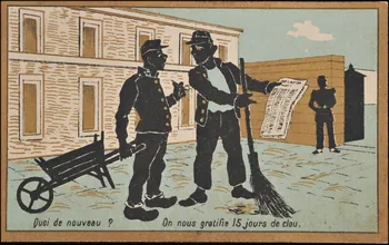 Romanet carte réclame chromo Paris 1877-1907 1995.1.674.16 Photo