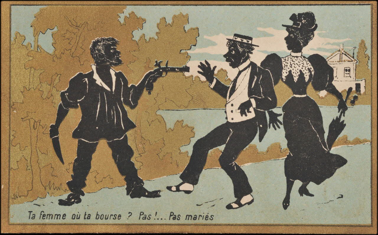 Romanet carte réclame chromo Paris 1877-1907 1995.1.674.17 Photo