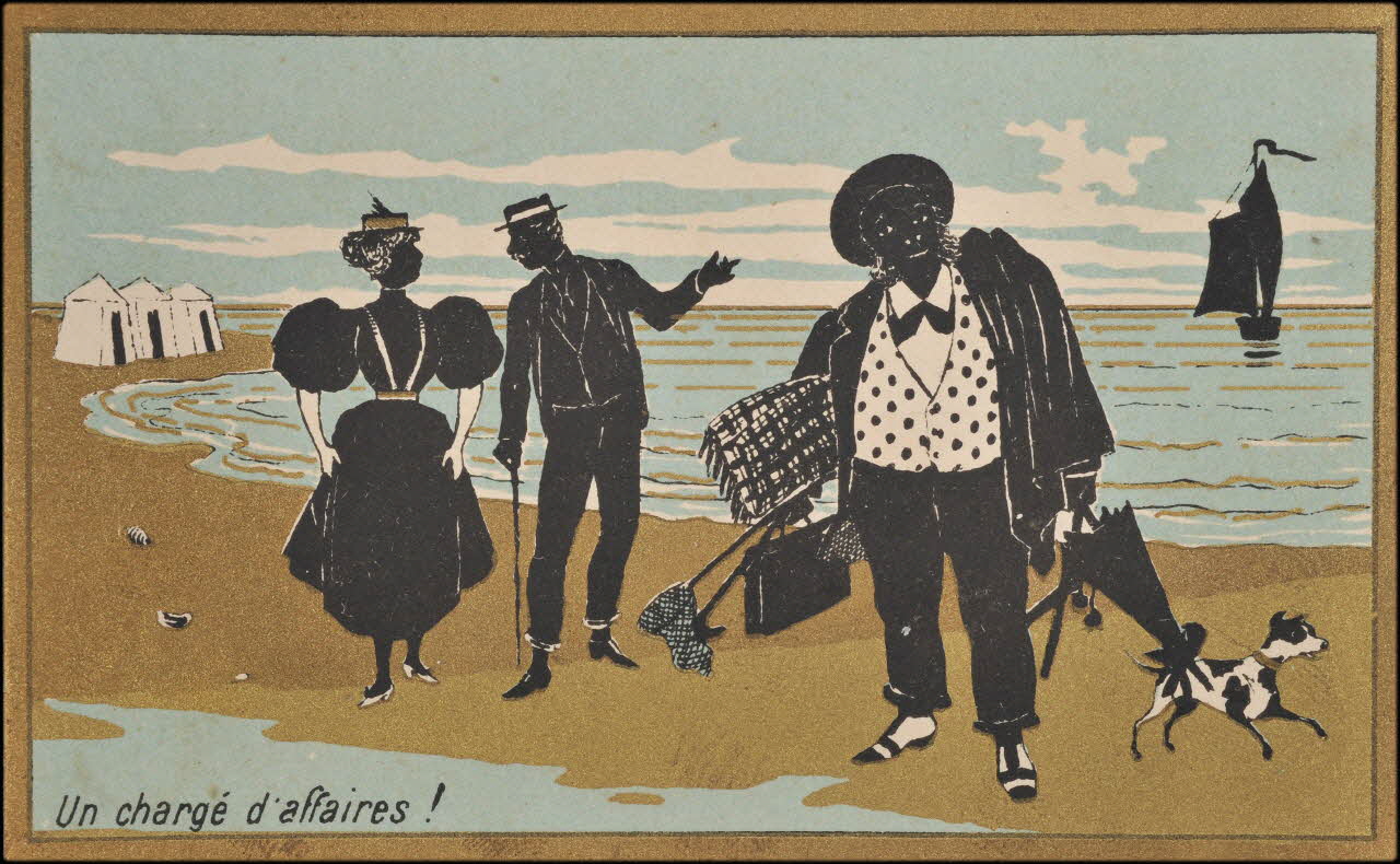 Romanet carte réclame chromo Paris 1877-1907 1995.1.674.19 Photo