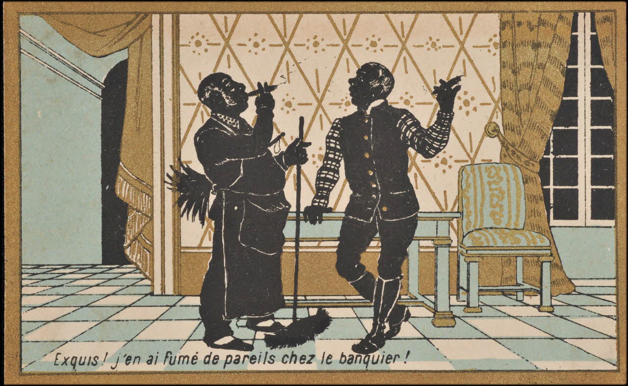 Romanet carte réclame chromo Ile-de-France, France 1877-1907 1995.1.674.8 Photo
