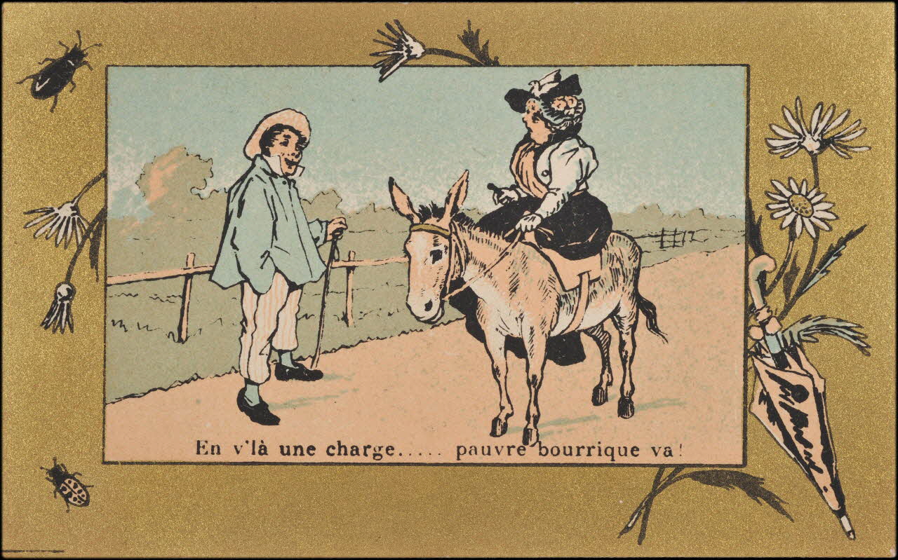 Romanet carte réclame chromo Paris 1877-1907 1995.1.676.3 Photo