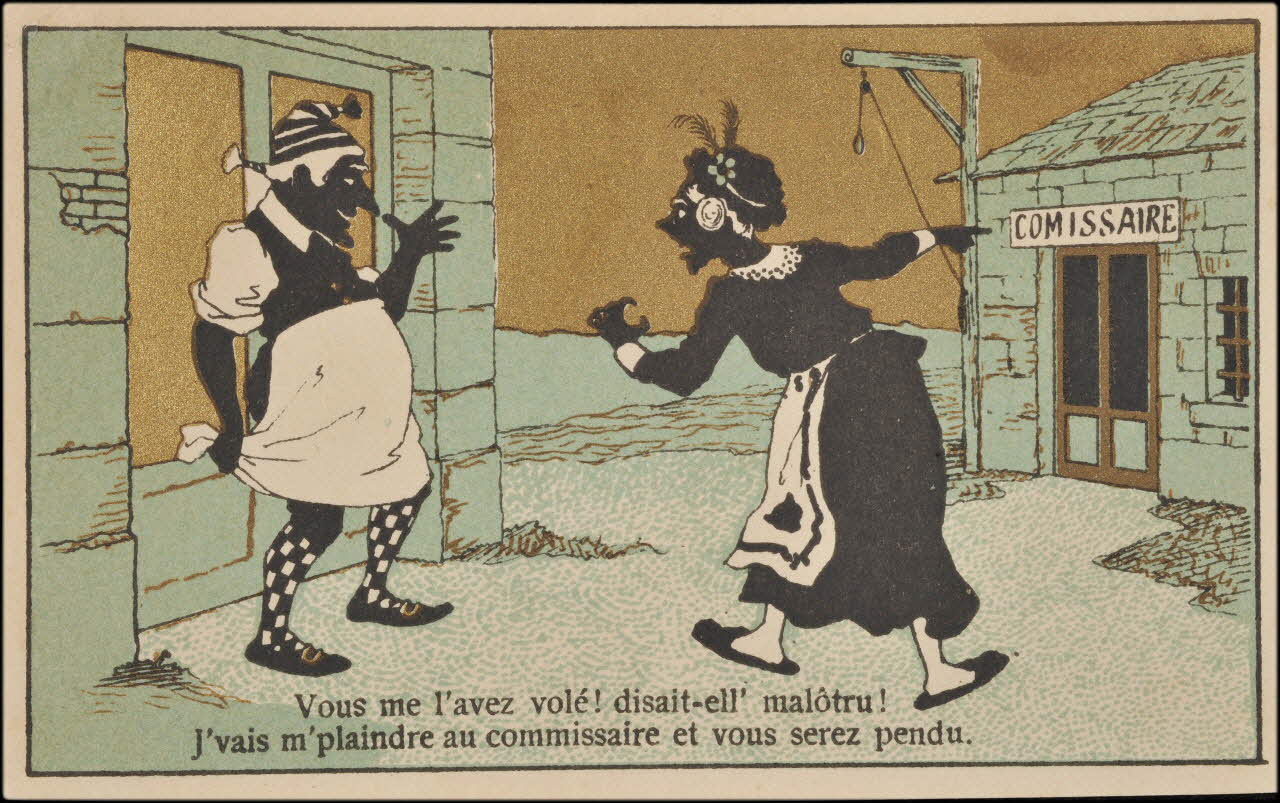 Romanet carte réclame chromo Paris 1877-1907 1995.1.677.13 Photo