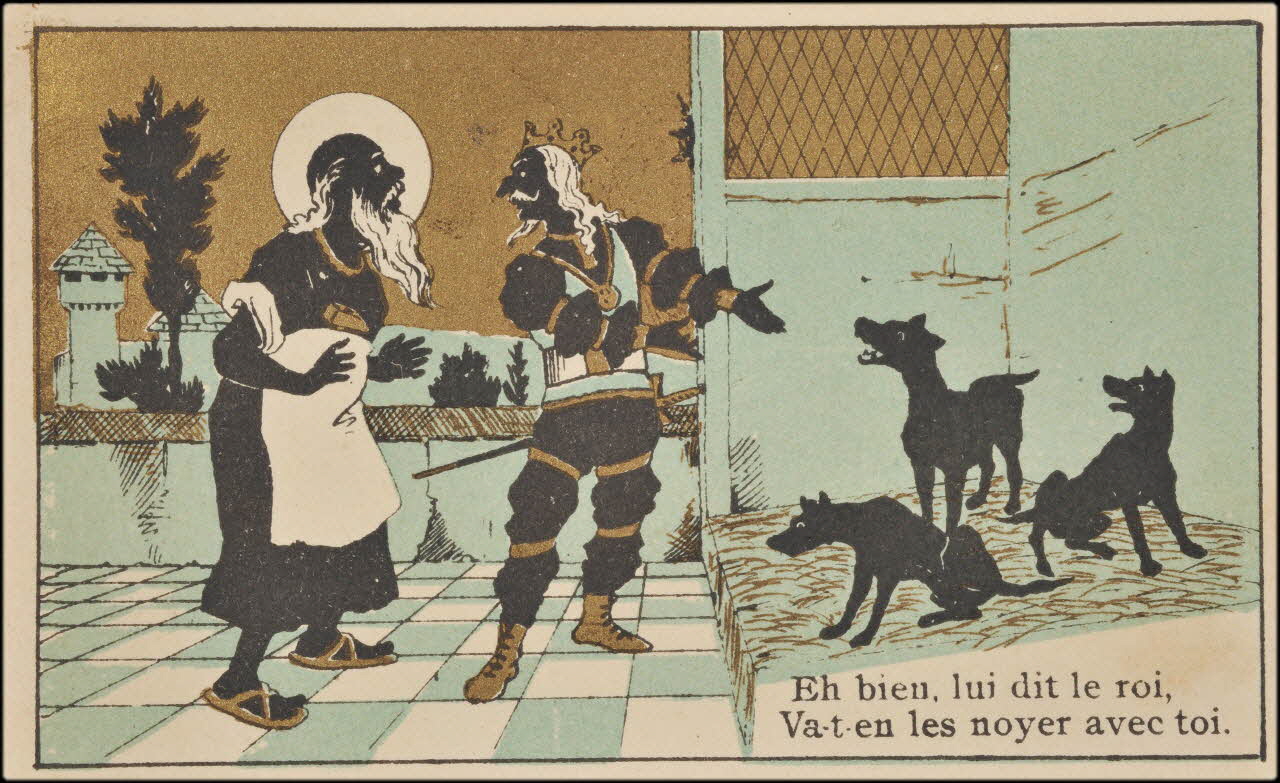 Romanet carte réclame chromo Paris 1877-1907 1995.1.677.2 Photo