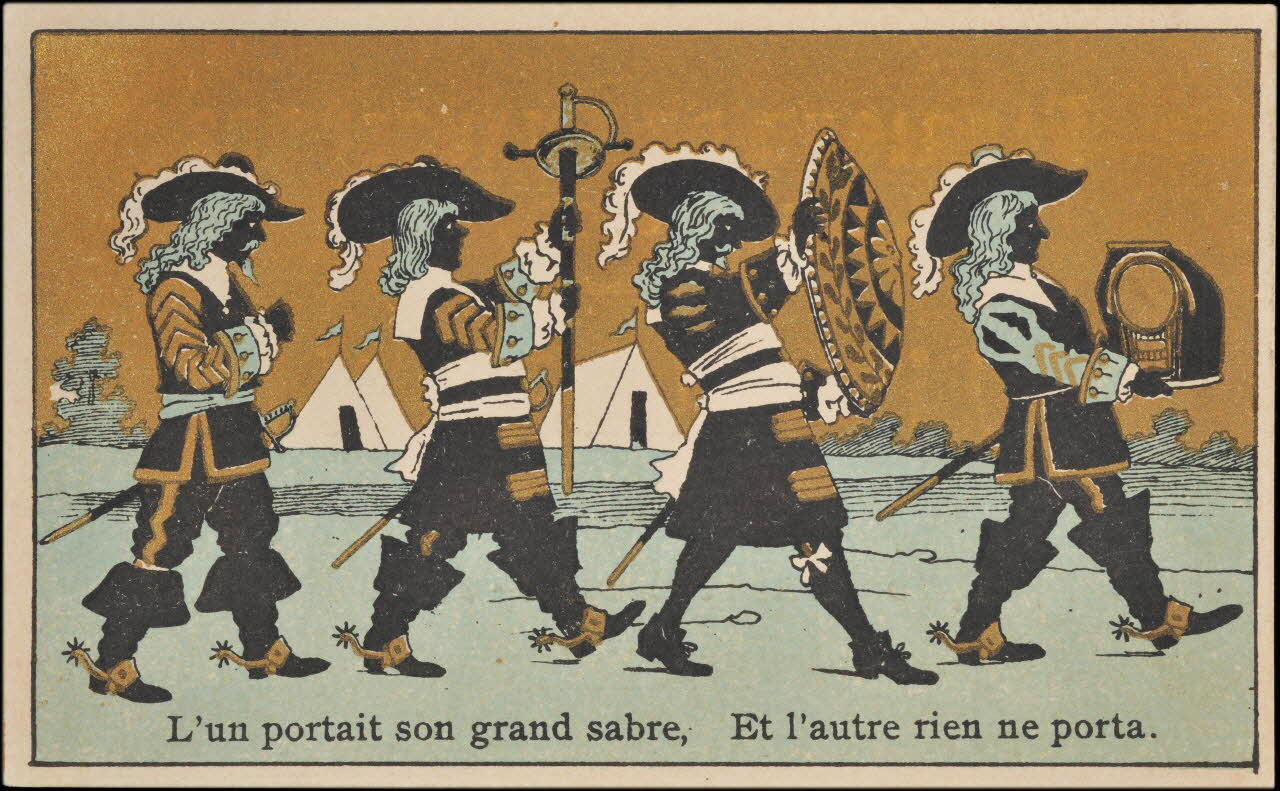 Romanet carte réclame chromo Paris 1877-1907 1995.1.677.9 Photo