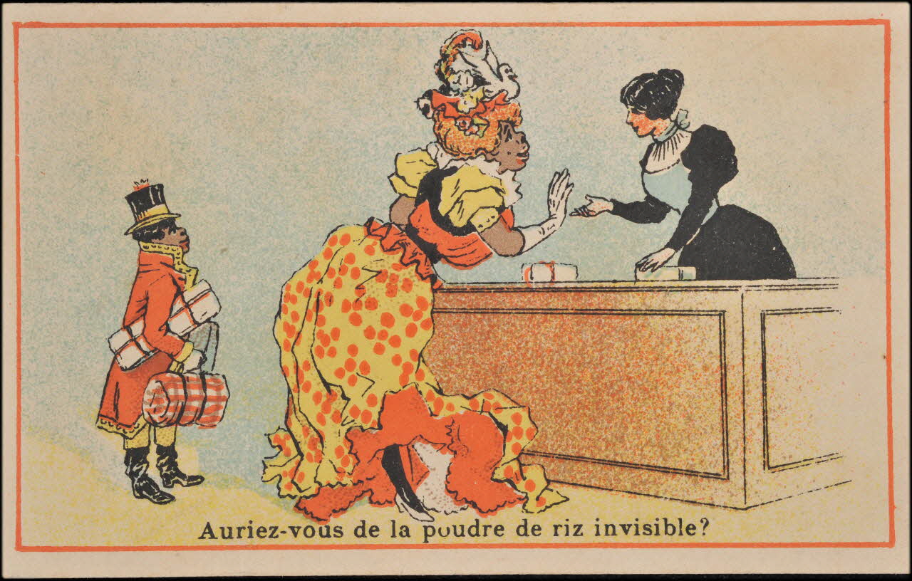 Fervers G. carte réclame chromo Paris 1877-1907 1995.1.678.1 Photo
