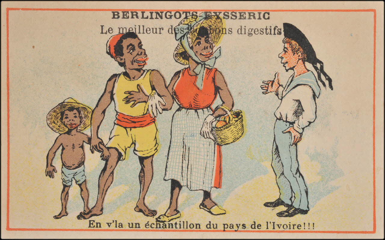 Romanet carte réclame chromo Paris 1877-1907 1995.1.678.2 Photo