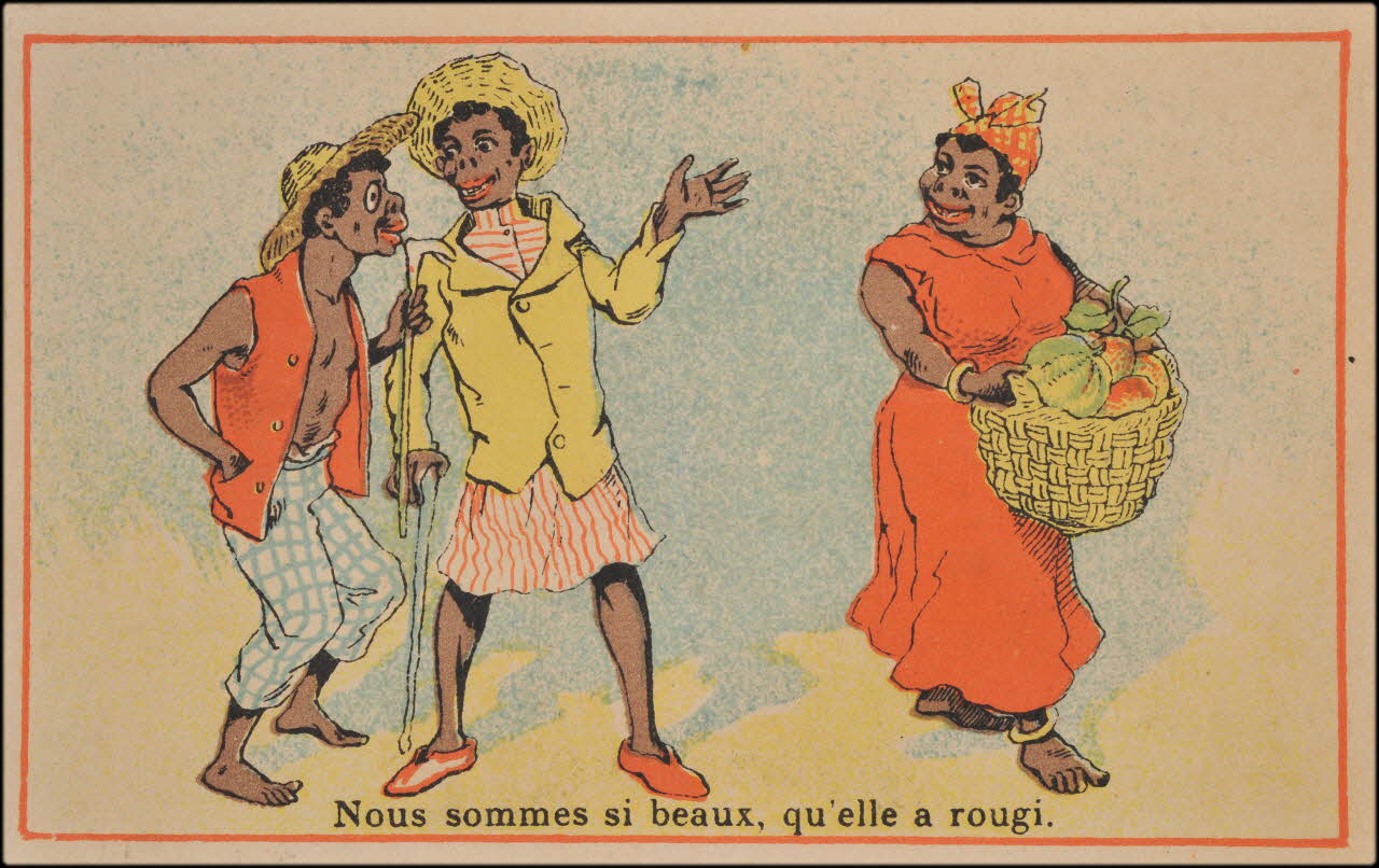 Romanet carte réclame chromo Paris 1877-1907 1995.1.678.9 Photo