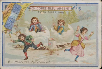 Romanet carte réclame chromo Paris 1877-1907 1995.1.689.6  Photo