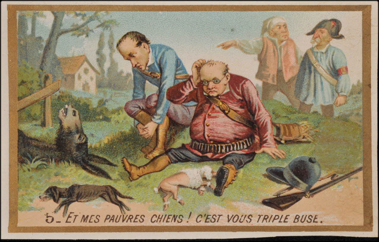 Romanet carte réclame chromo Paris 1877-1907 1995.1.694.5 Photo