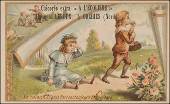 Romanet carte réclame chromo Paris 1877-1907 1995.1.695.7 Photo